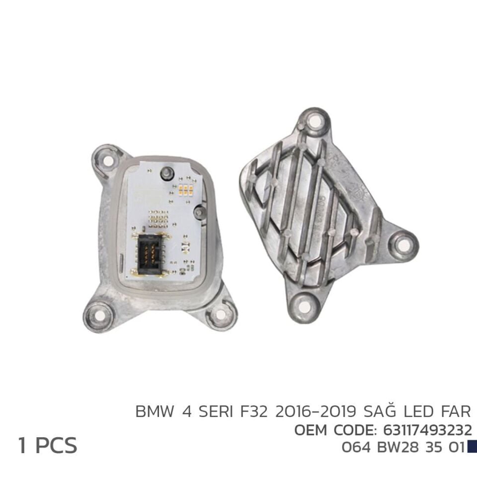 Bmw 4 Serisi F32 Led Modül Sağ 2016-2019 63117493232